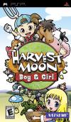 Harvest Moon: Boy & Girl Box Art Front